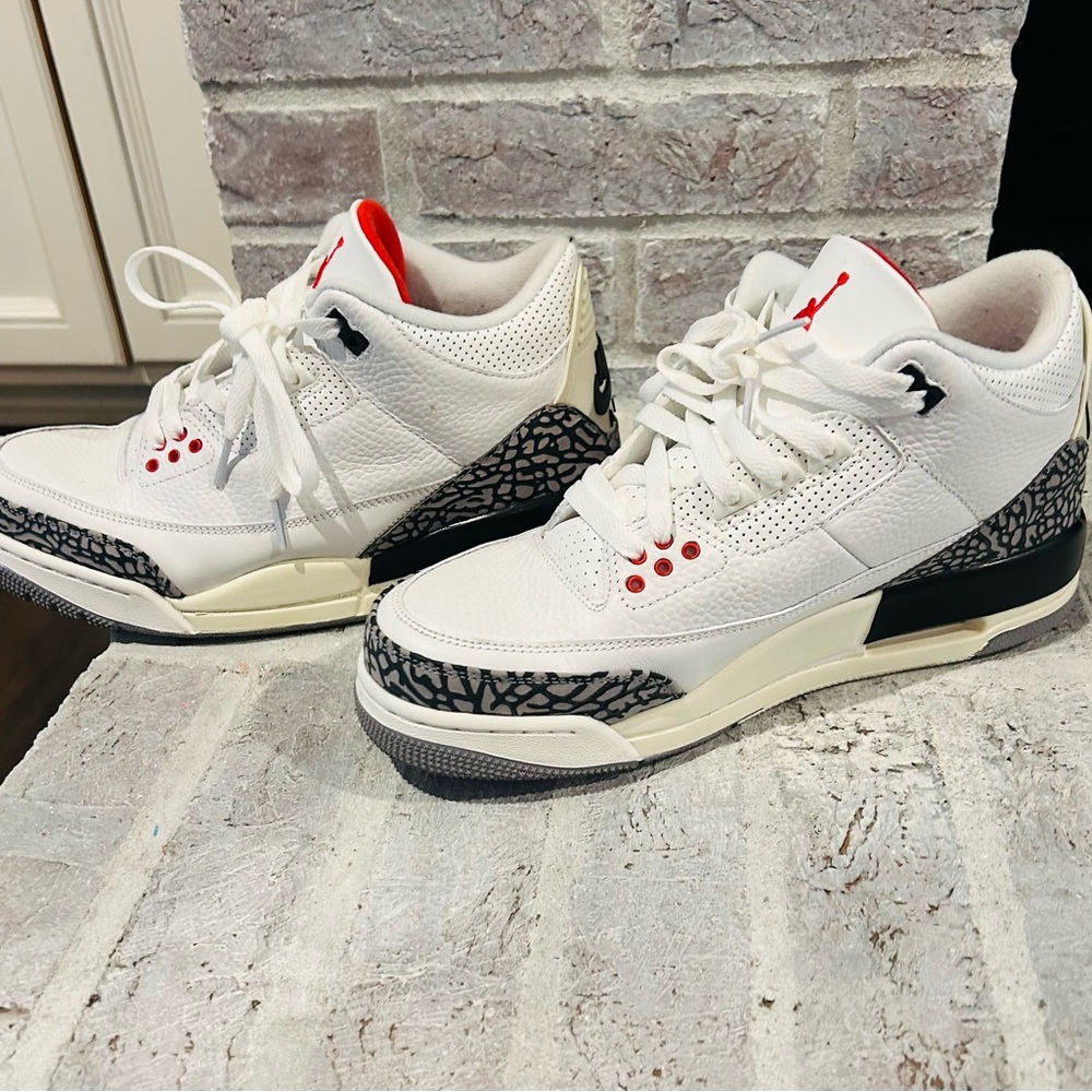Air Jordan 3 - White Cement Reimagined. Men’s size 9